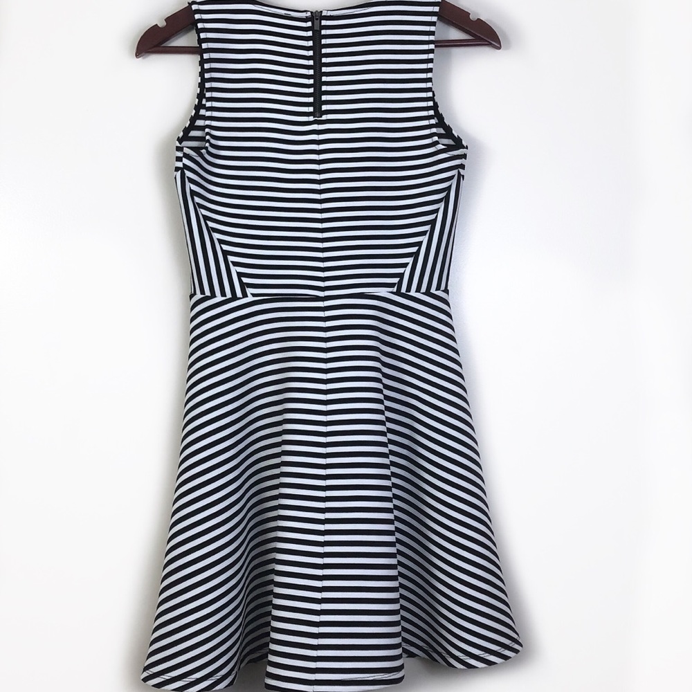 Forever 21 Black and White Striped Dress - Picture 2 of 4